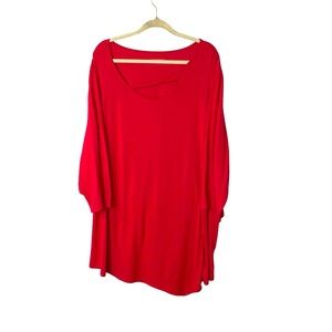 Women’s red Catherines top size 3x